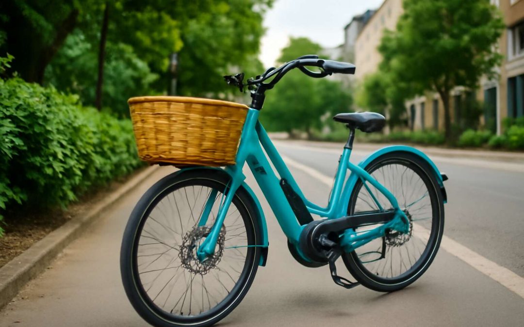 Ride in Style: The Ultimate Electric Bicycle with Basket for Easy, Eco-Friendly Errands