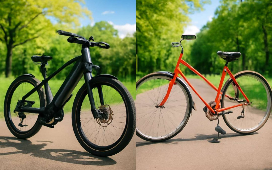 electric bicycle vs cycle