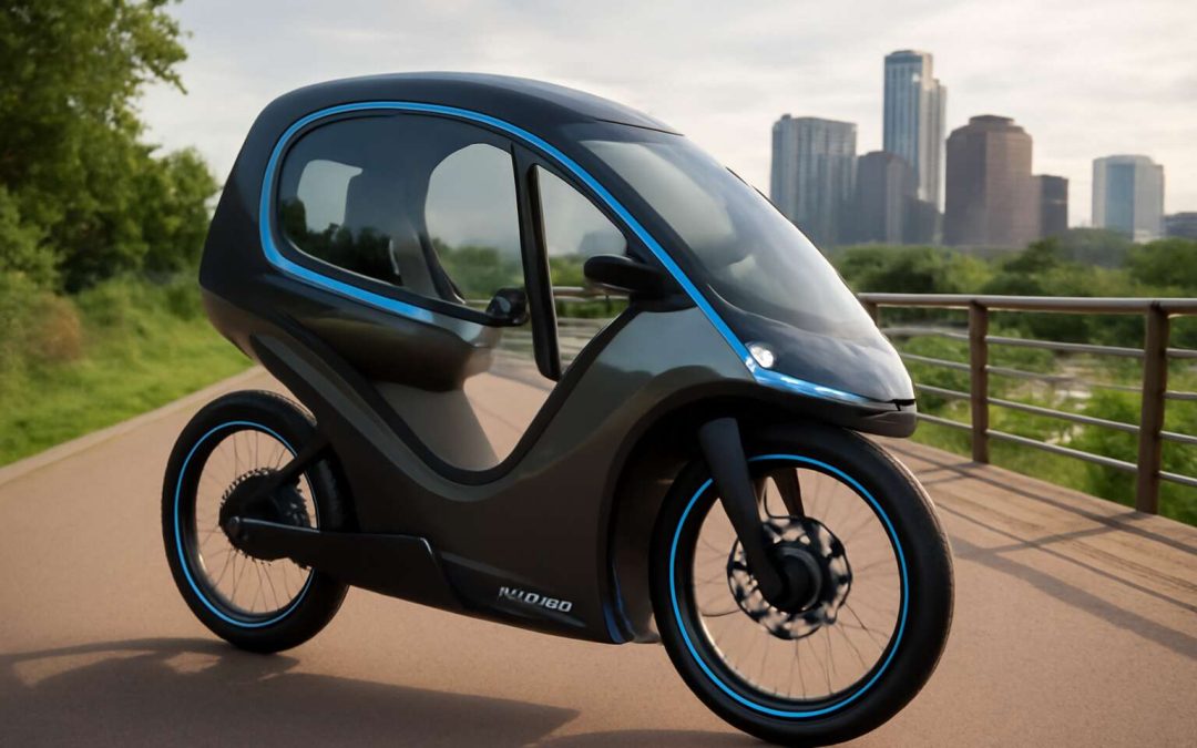 enclosed electric bicycle