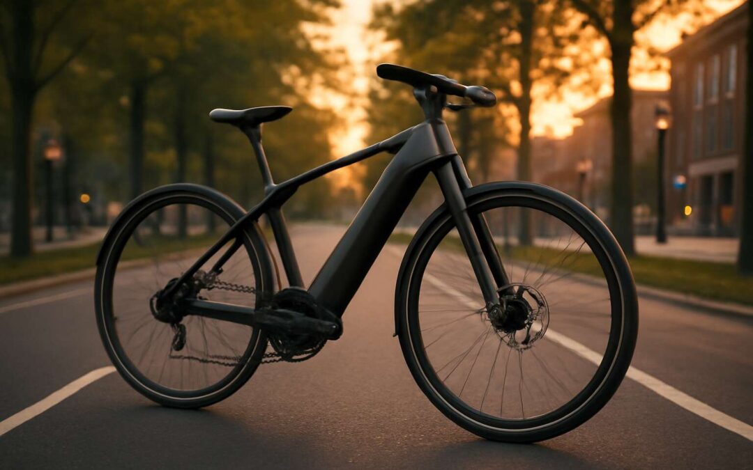 Riding smarter: electric bicycle is best for urban explorers.