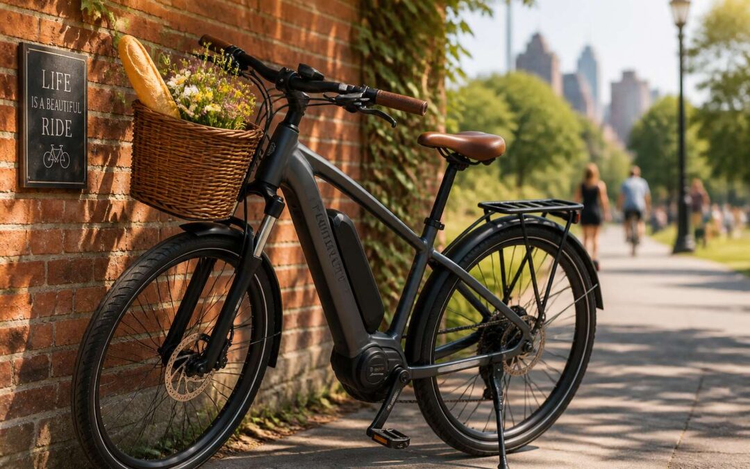 Electric bicycle or bike, the smart way to commute.